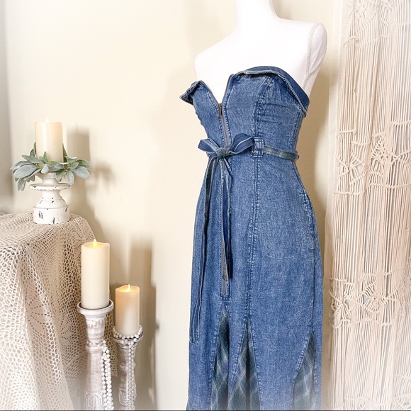 SOLD Free People Sway With Me Midi Dress - Picture 6 of 13